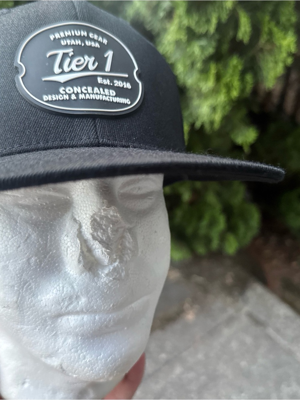 Tier 1 Concealed- VINTAGE PVC PATCH - FLAT BILL - FLEXFIT/SNAPBACK